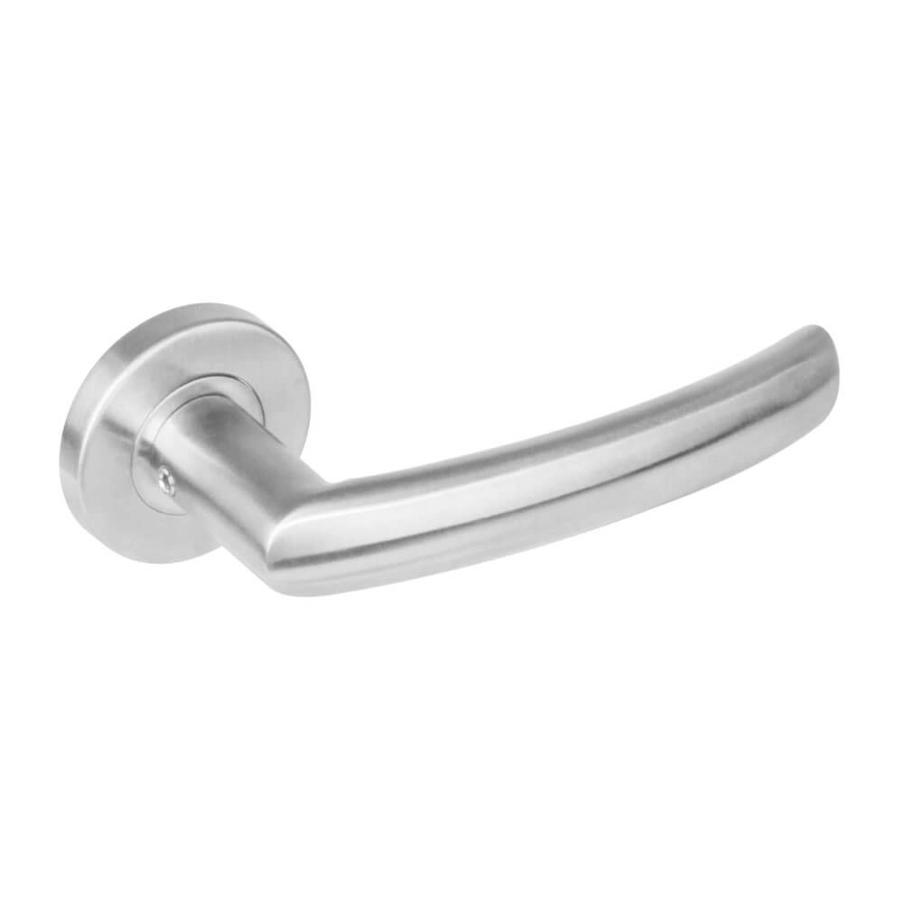 Deurklink Blok met nok 7mm RVS Deurklink Blok met nok 7mm RVS