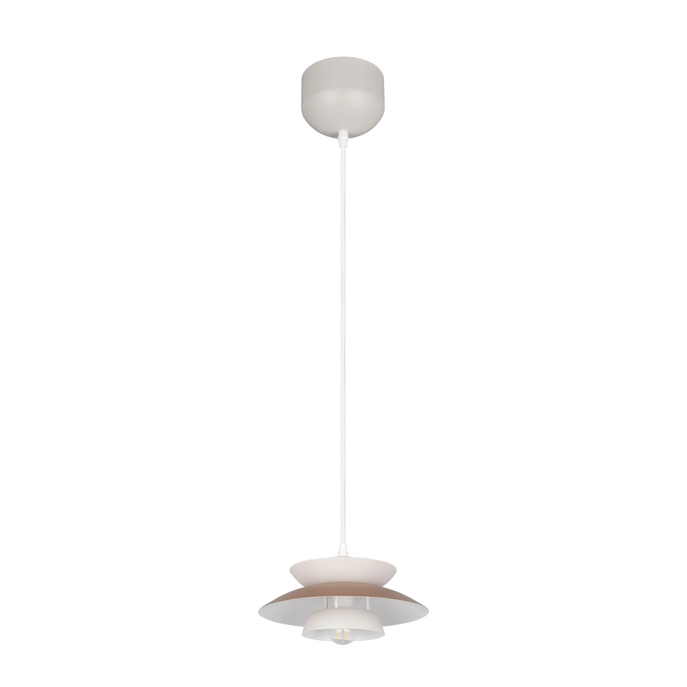 Hanglamp design Amarila mokka bruin Ø 25cm Trio 4017807682755