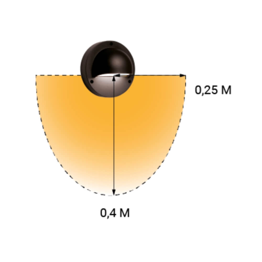 Wandlampje Deimos 12V led GardenLights 5907800854527