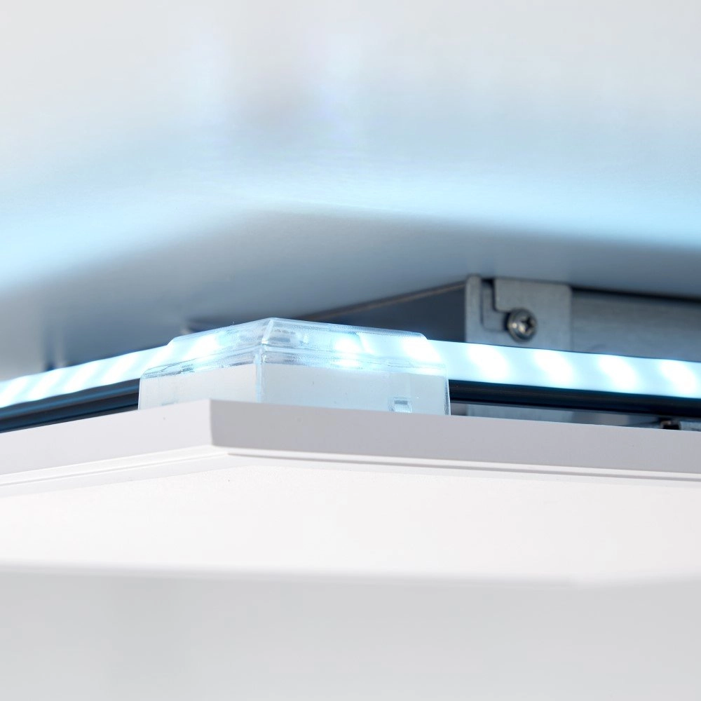 Instelbare plafonnière Allie 40cm wit Brilliant 4004353339516