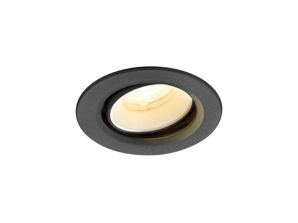Inbouwspot Numinos Move XS zwart/wit 3000K - 40gr