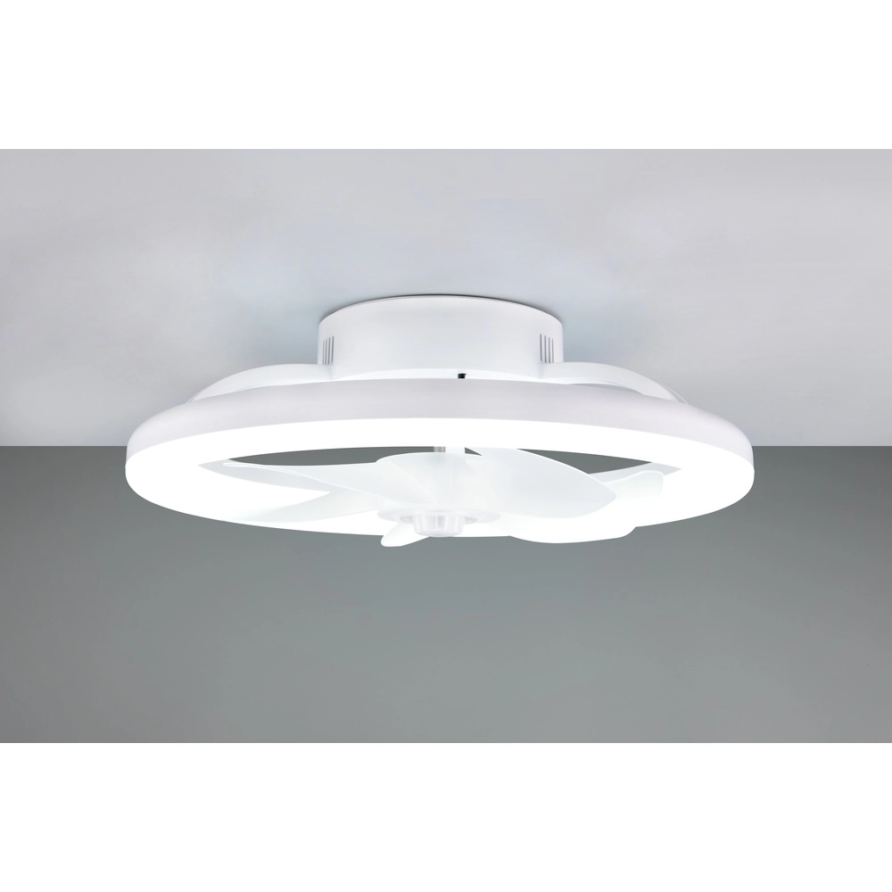 Design plafondventilator Pajala wit Ø 40cm Trio 4017807688207