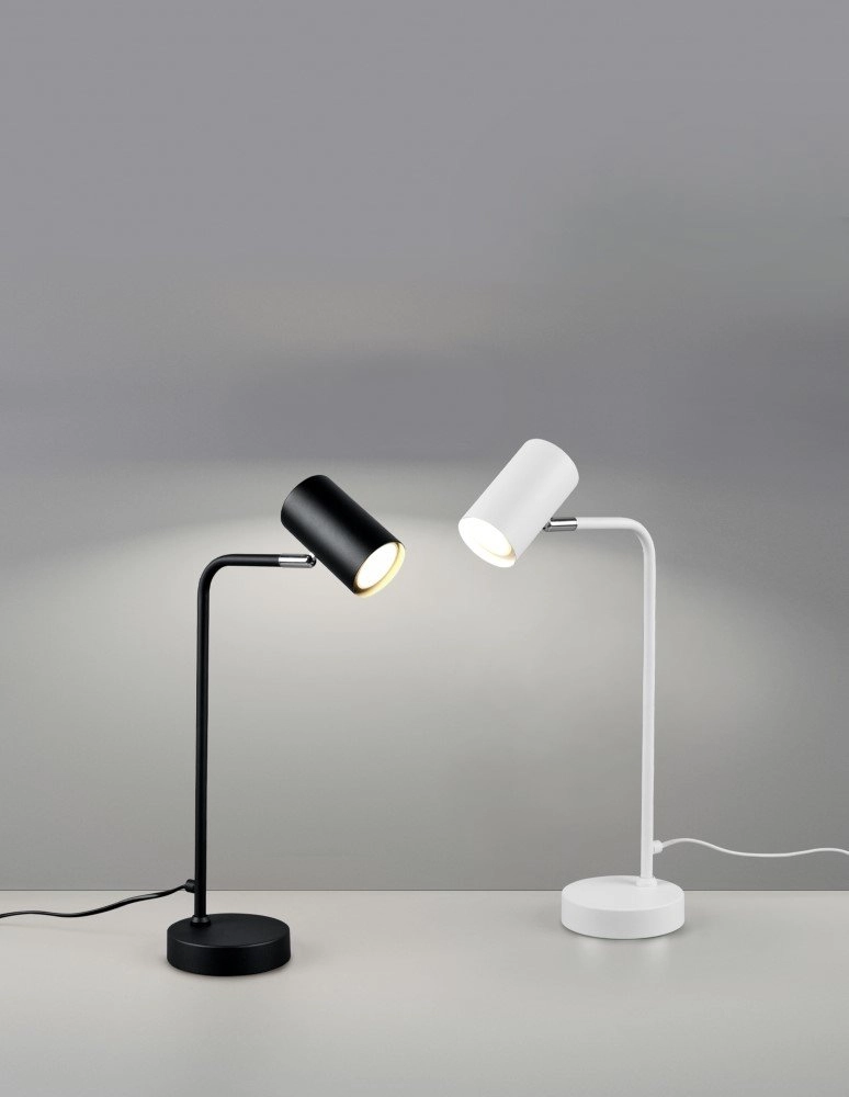 Zwarte bureaulamp Marley Trio 4017807488739