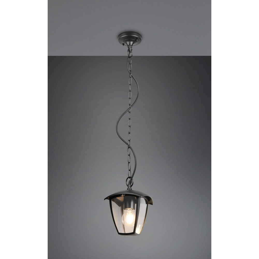 Hanglamp Venta zwart Trio 4017807648164
