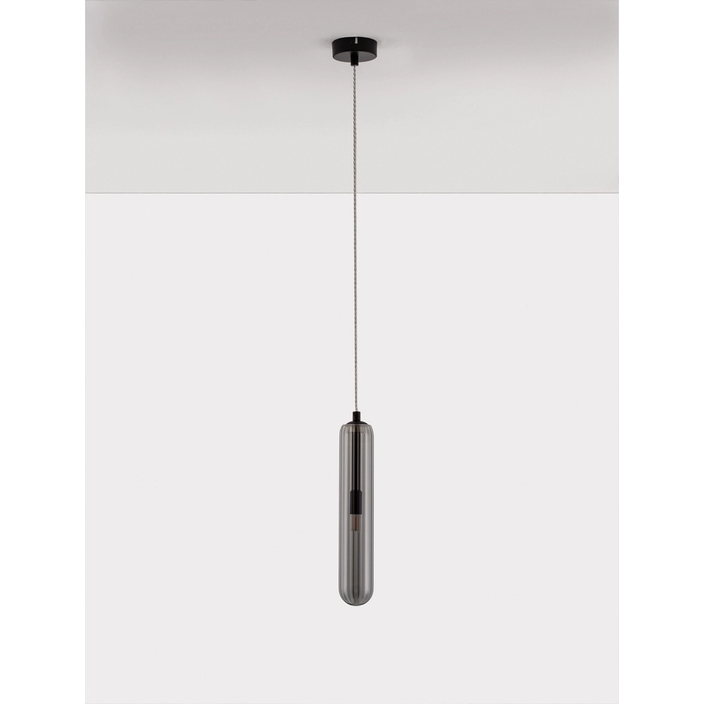 Design hanglamp Gustave zwart enkel Lyora 5212017443298