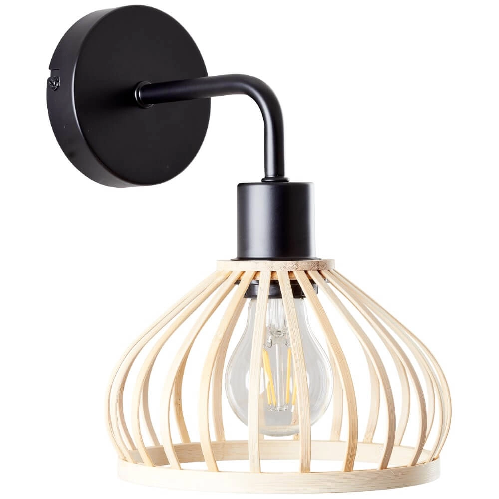 Houten wandlamp Norah Brilliant 4004353409554
