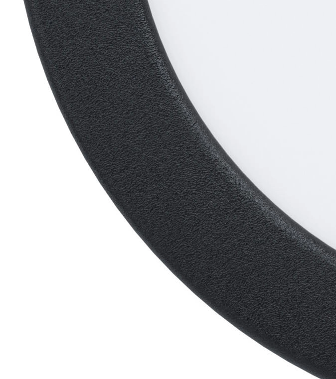 4000K inbouwspot Fueva 5 IP44 - Ø 16,6cm zwart Eglo 9002759992149