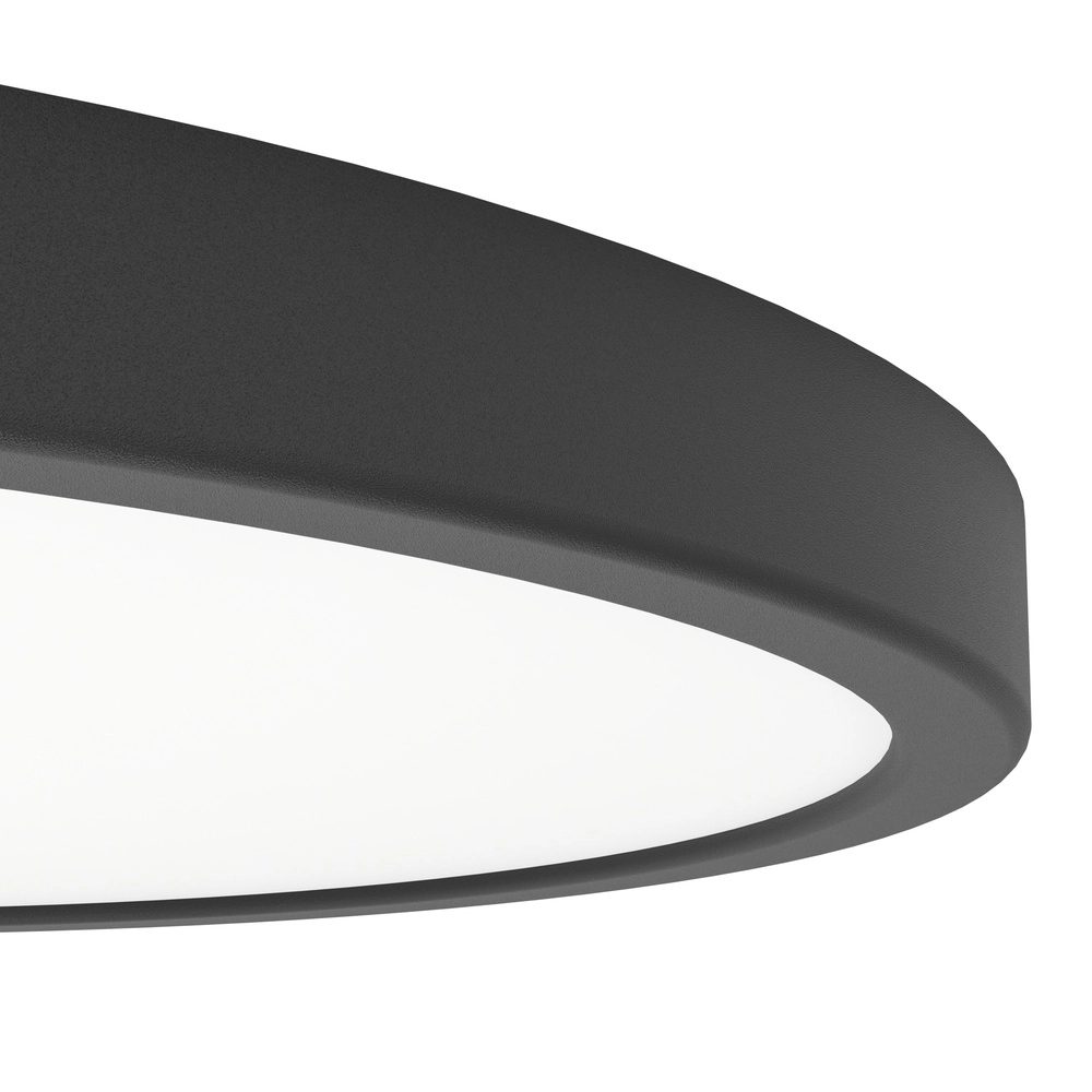 Led plafonnière Fueva 6 rond - zwart - Ø 38,9cm Eglo 9008606330096