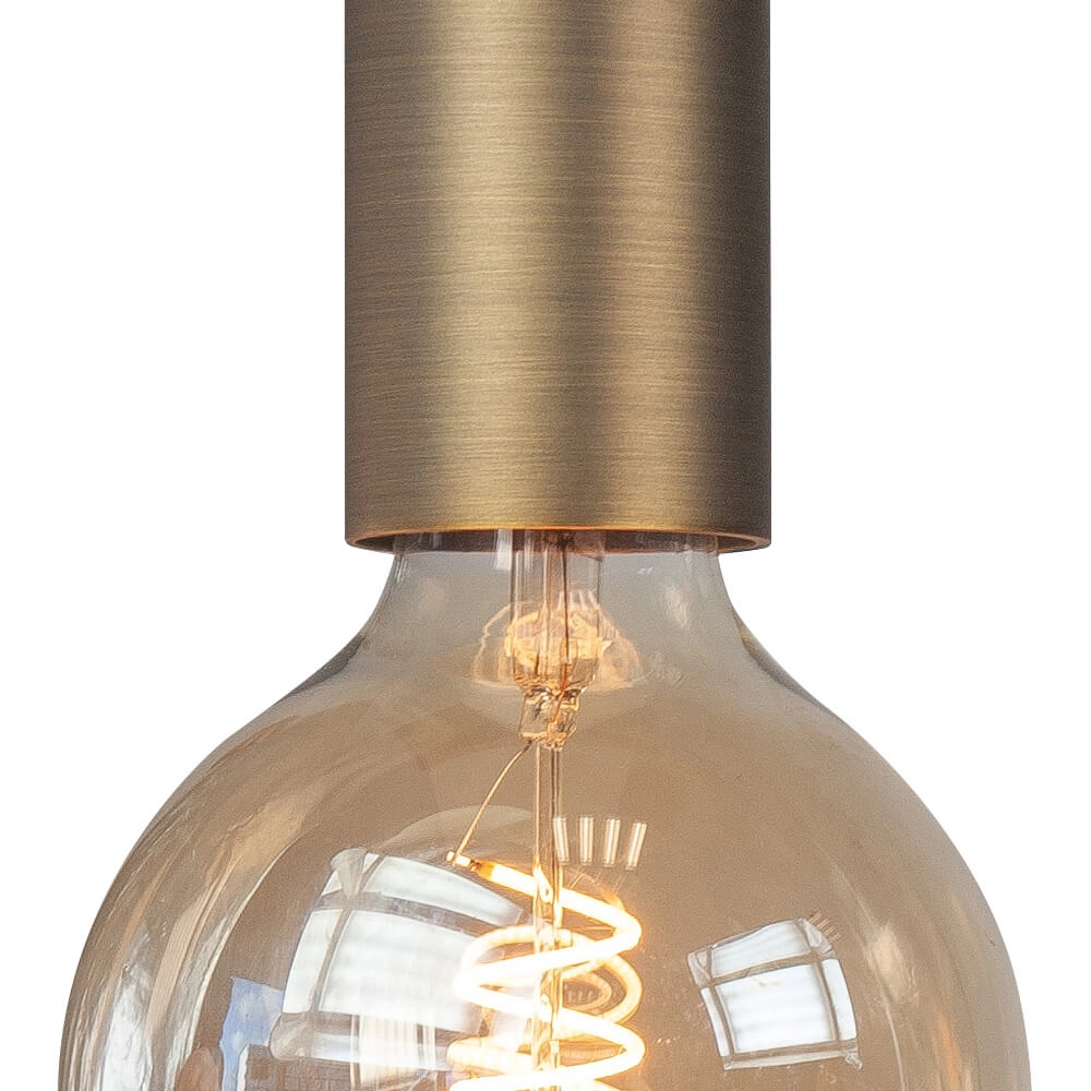 1-fase pendel Perugia brons - E27 Highlight 8718379047251