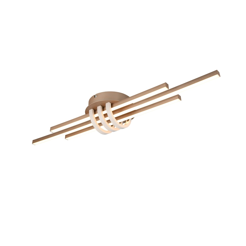 Plafondlamp Cinto design mokka bruin