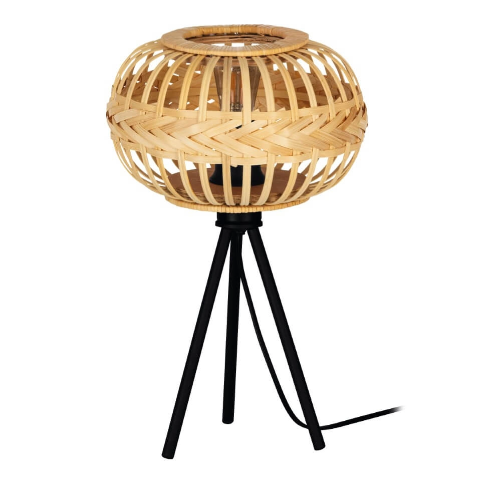 Rotan tafellamp Amsfield 1
