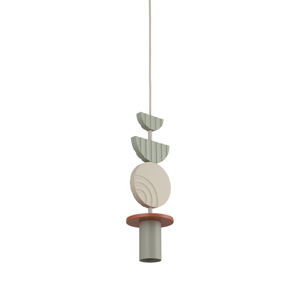 Unieke hanglamp Drops Color saliegroen Lyora 5903139111935