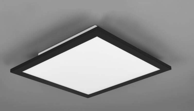 Plafonnière Alpha 30cm - 3000K zwart Trio 4017807501704