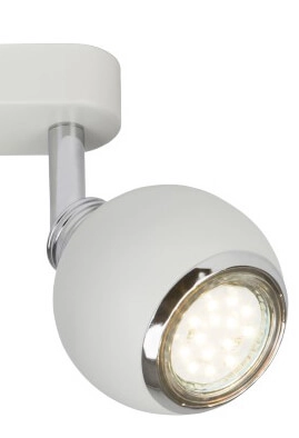 Witte opbouwspot Ina Led Brilliant 4004353232695