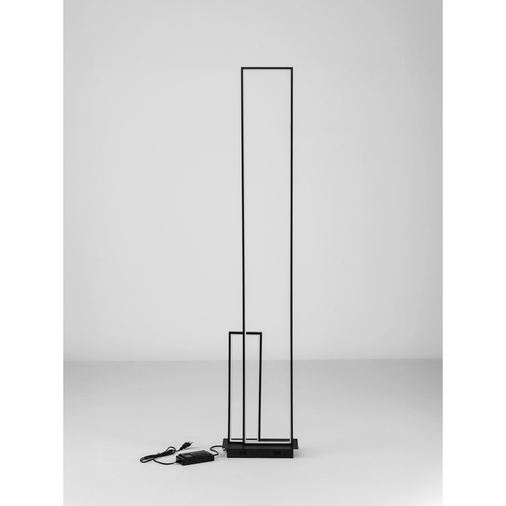 Vloerlapm Alis design zwart Lyora 5212017468710