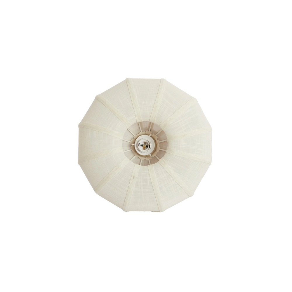 Japandi plafondlamp Zosia Ø 40cm - crème - 1x E27 Light & Living 8717807831813