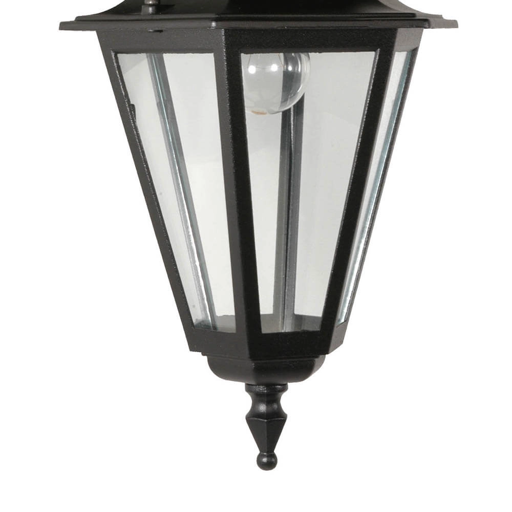 Muurlamp klassiek Teccia Down 33cm zwart Franssen 8019093022037