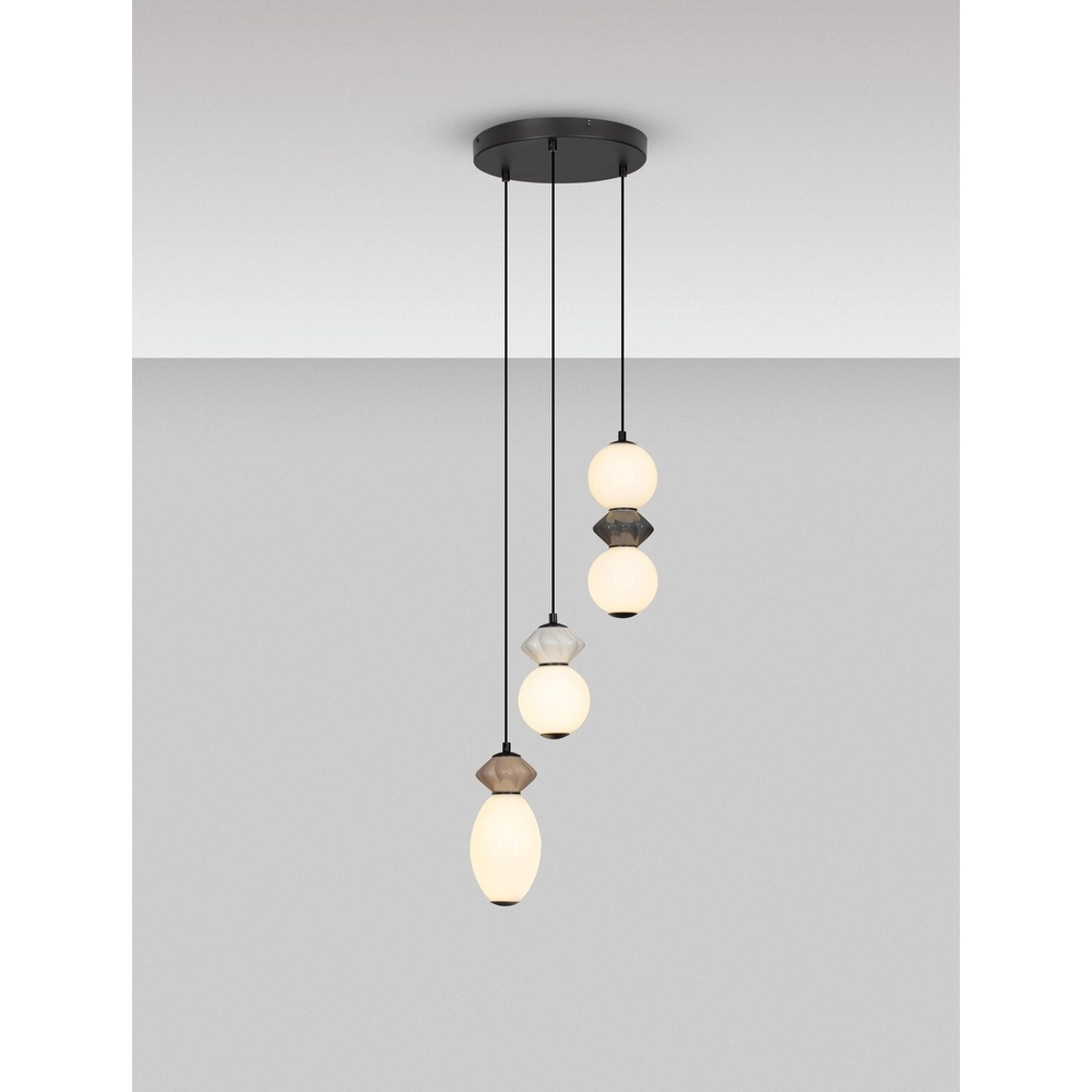 Hanglamp Pallina 3-lichts Lyora 5212017484024