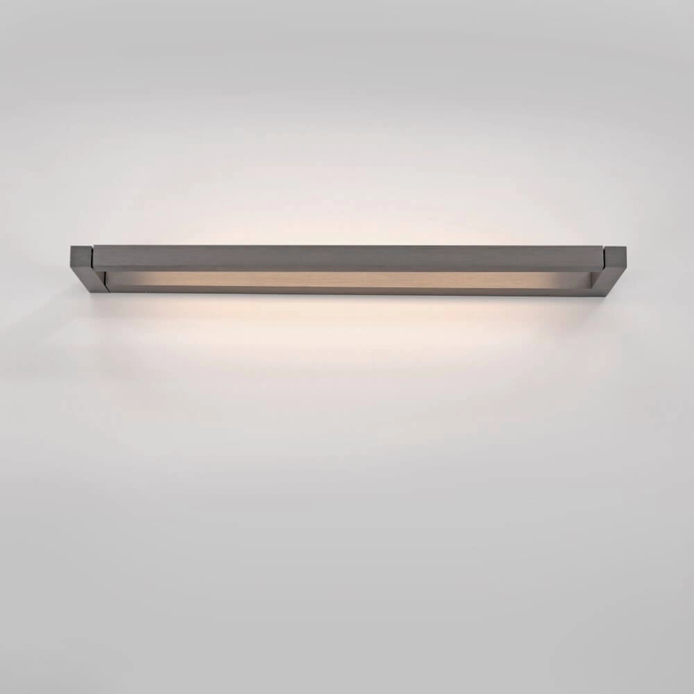 Strakke wandlamp Pure Puro grijs 50cm Paul Neuhaus 4012248384206