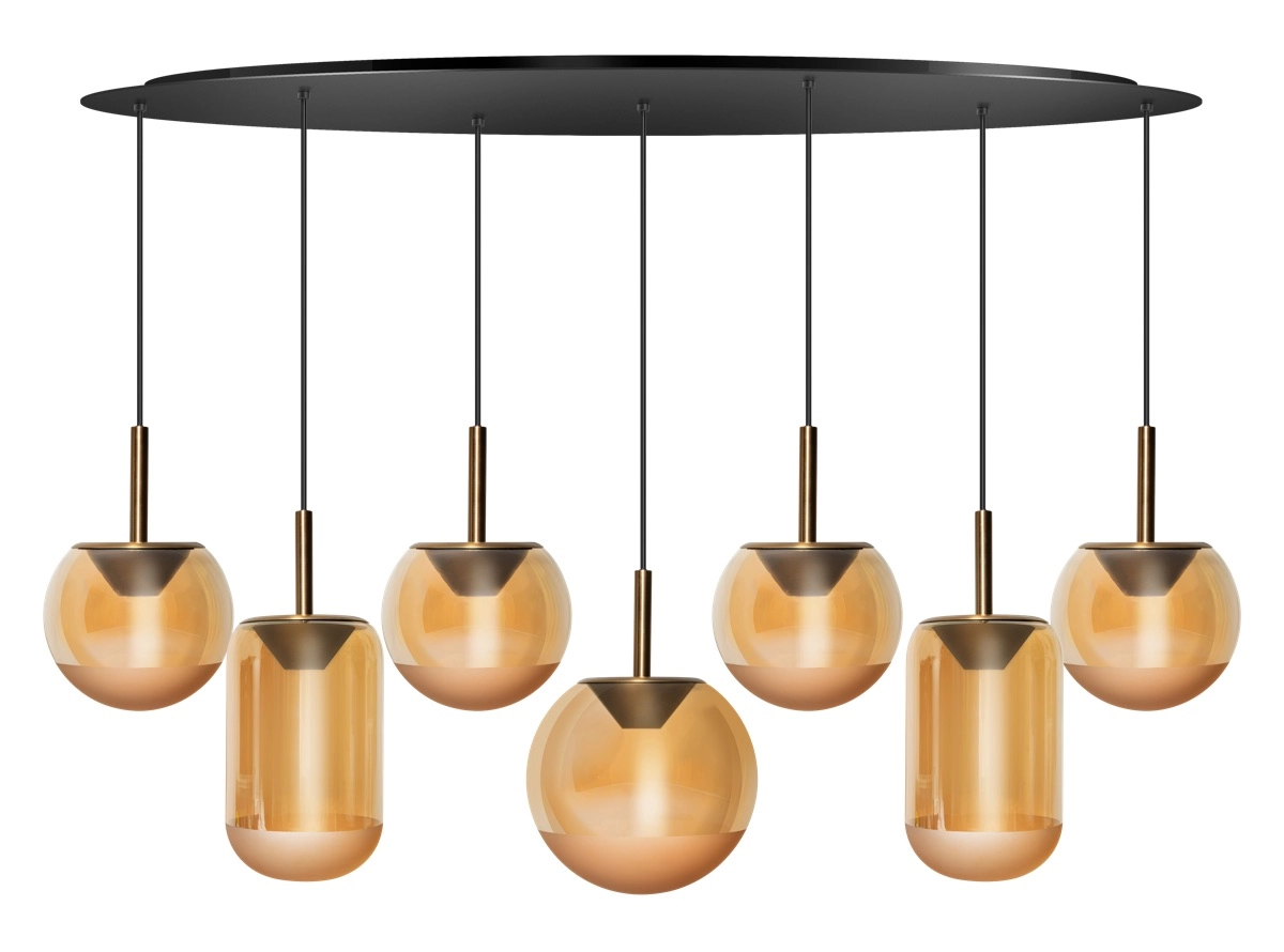 Eetkamer hanglamp Yvonne 7-lichts ETH 8720195311645