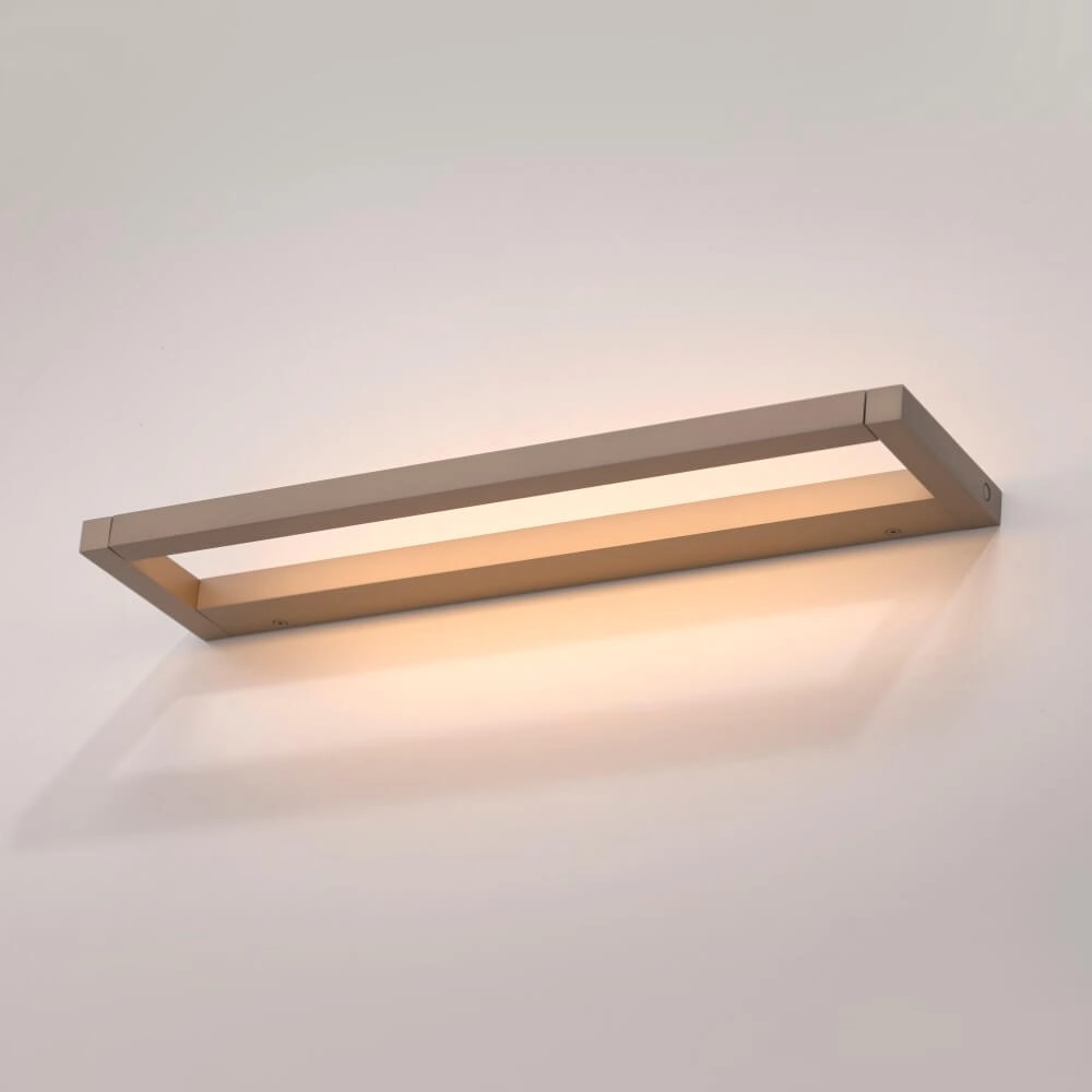 Strakke wandlamp Pure Puro brons 50cm Paul Neuhaus 4012248384213