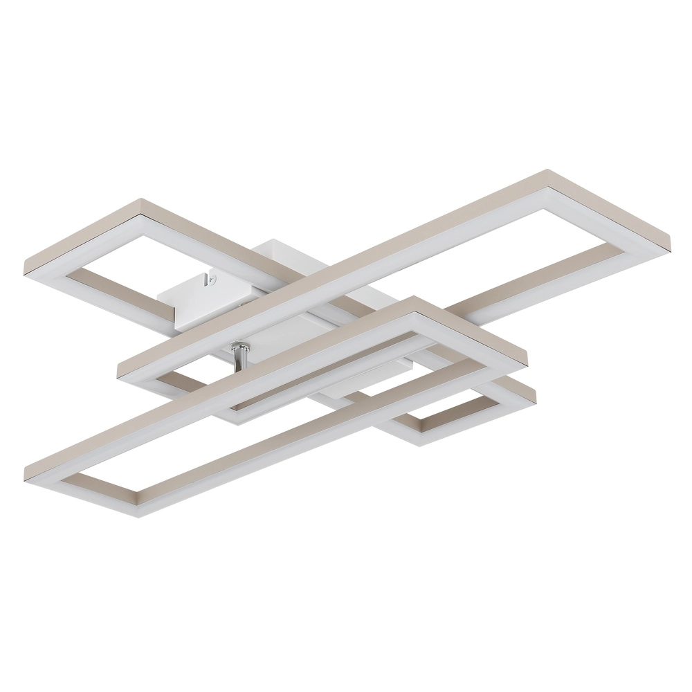 Moderne plafondlamp Wilton zand bruin 40cm Globo 9007371575800