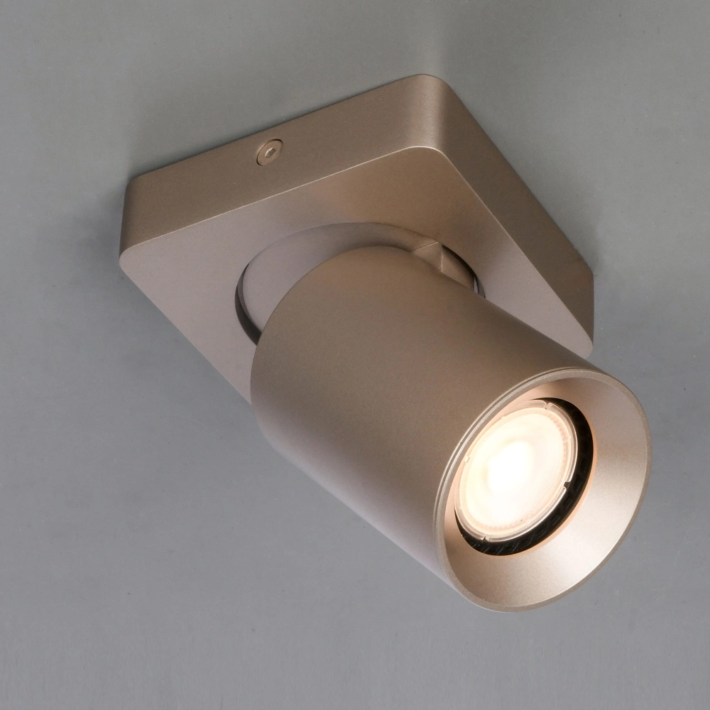 Opbouwspot Megano champagne Artdelight 8720701103467