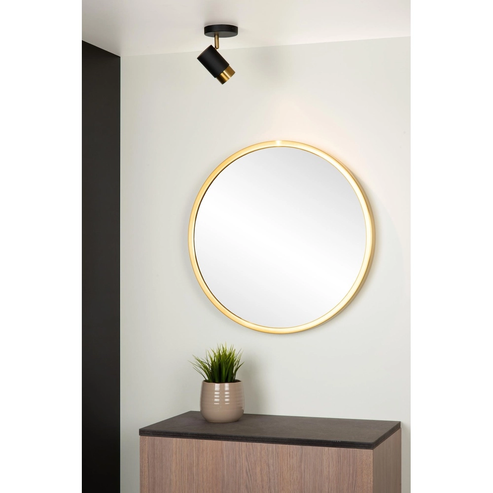 Plafondspot Floris zwart Lucide 5411212351760