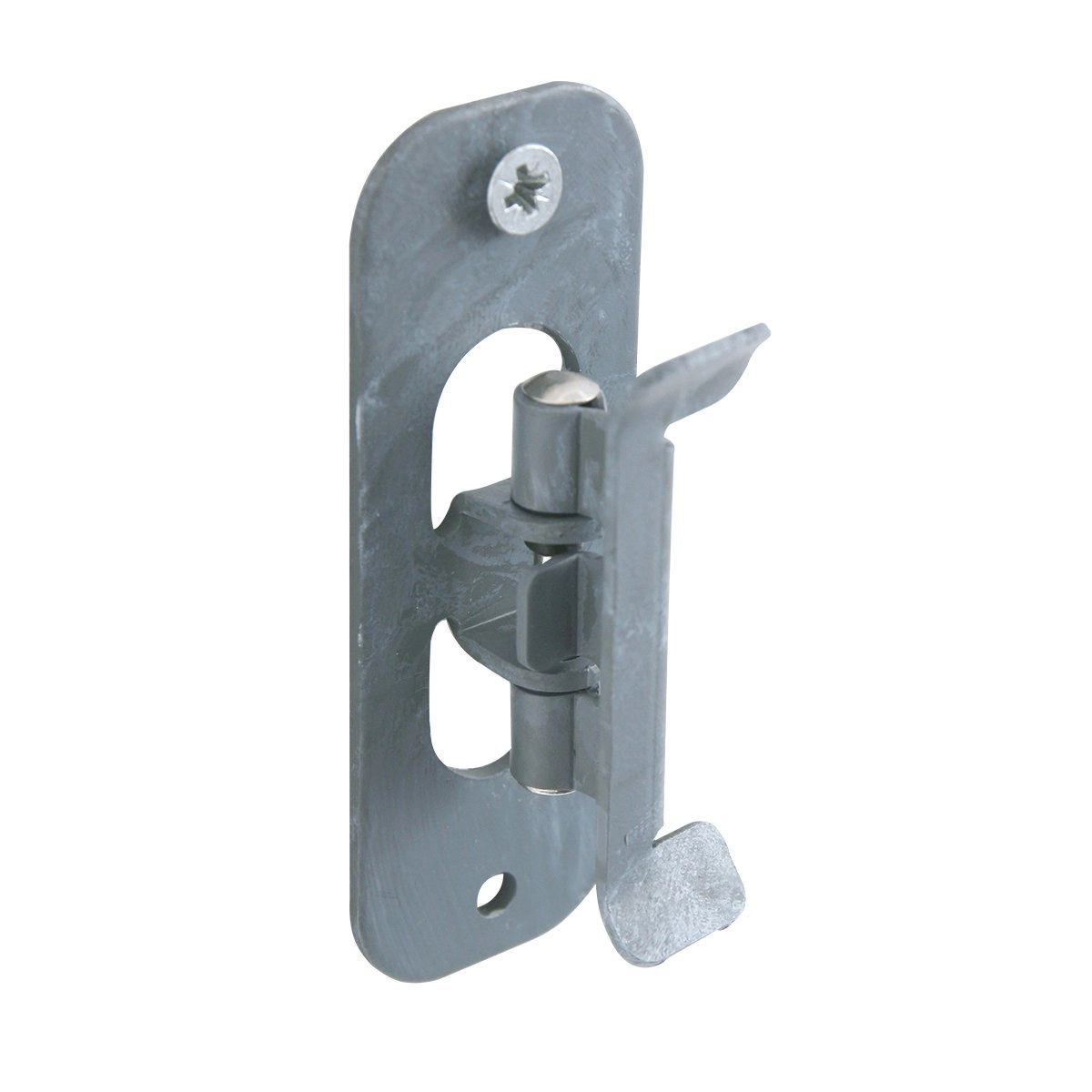 Klemspot Gearwood zinkgrijs met hout Steinhauer 8712746133776