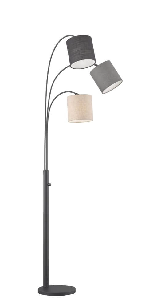Landelijke leeslamp Shade 3-lichts Landelijke leeslamp Shade 3-lichts