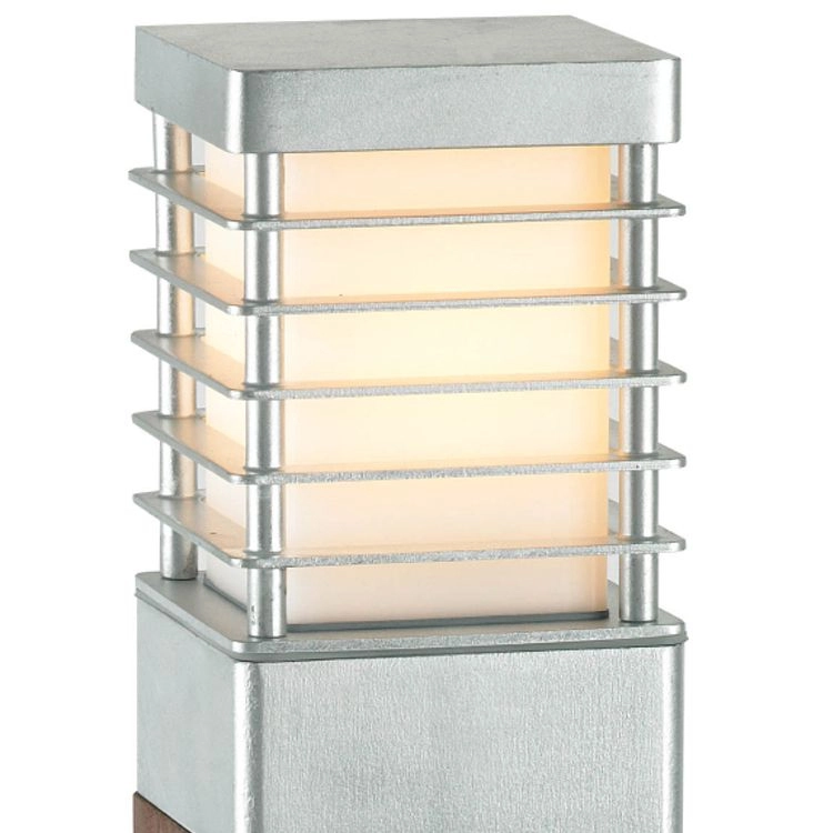 Houten lamp Selham 85cm met aluminium details Franssen 7042891410639