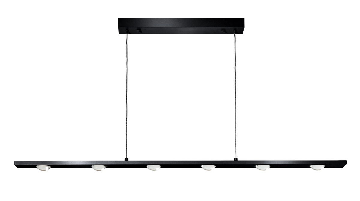 Moderne led hanglamp Jake zwart