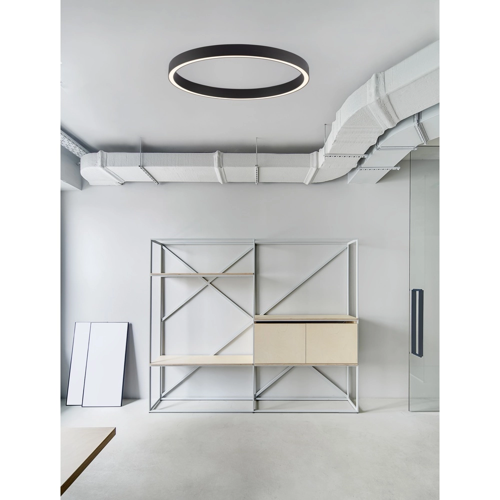 Design plafondlamp Sting zwart Ø 100cm Design plafondlamp Sting zwart Ø 100cm