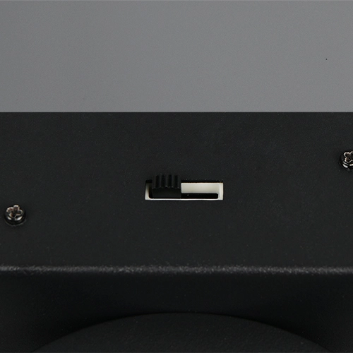 Wandlamp Arpino zwart 15cm Trio 4017807683639