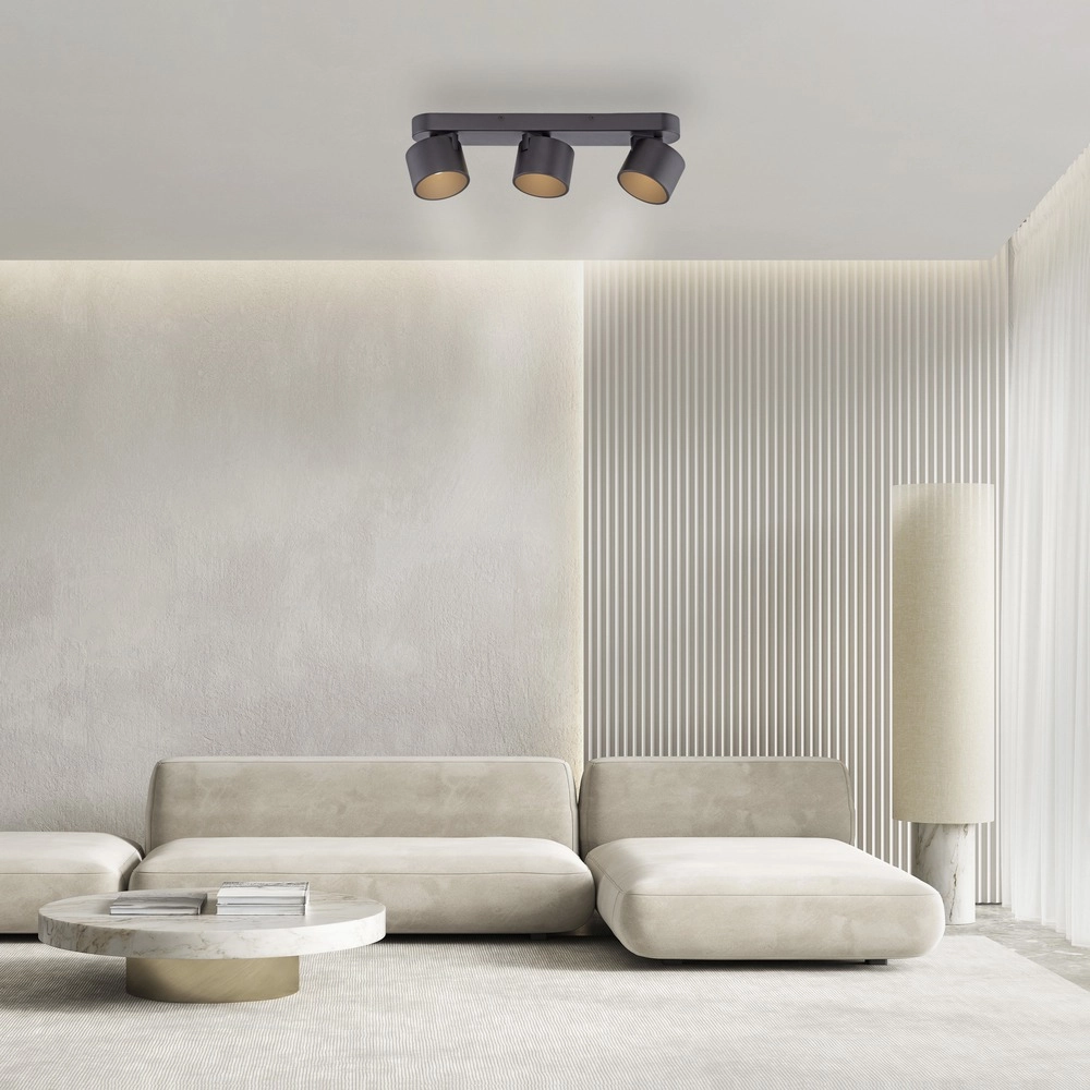 3L Led opbouwspot Pure Cup black pearl Paul Neuhaus 4012248395615