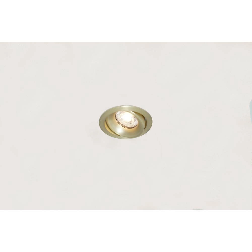 Ronde inbouwspot Alice mat goud Artdelight 8720701100381