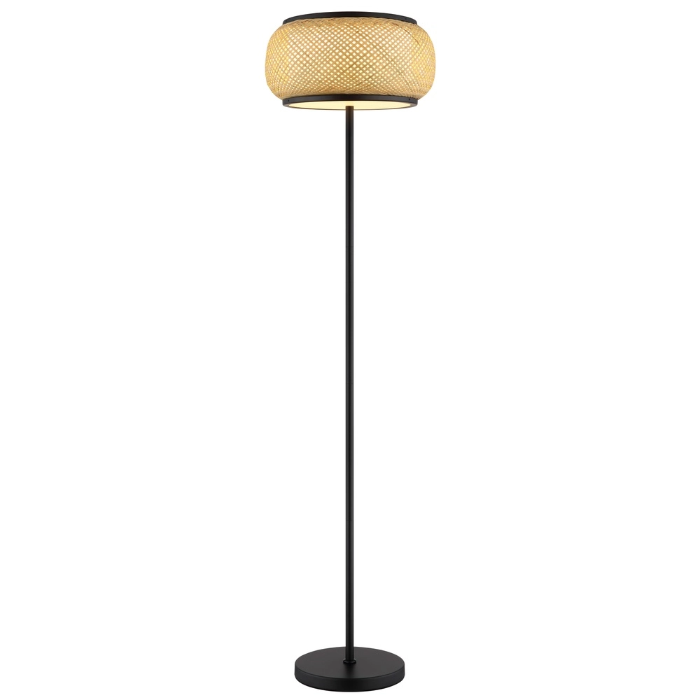 Vloerlamp Bambora met bamboe Ø 38cm Globo 9007371569861