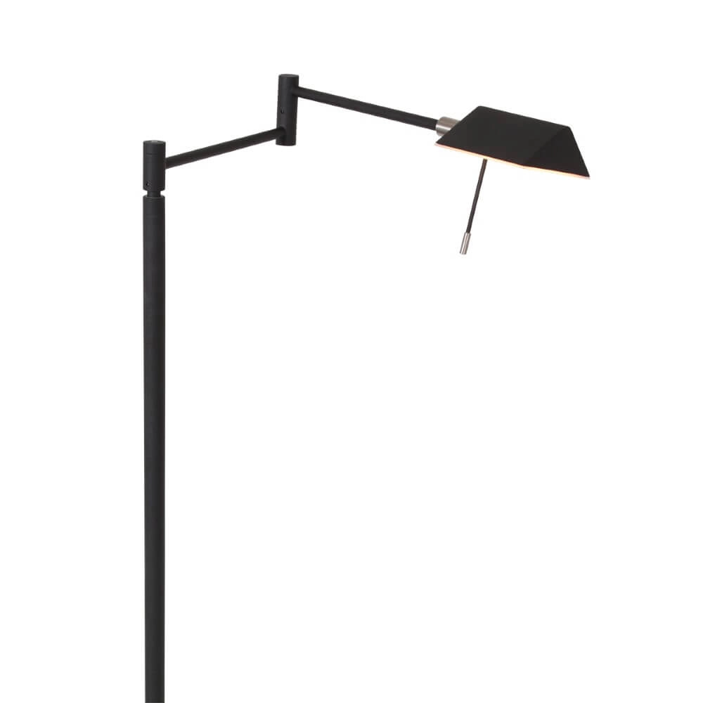 Zwarte leeslamp Retina met led Steinhauer 8712746135695