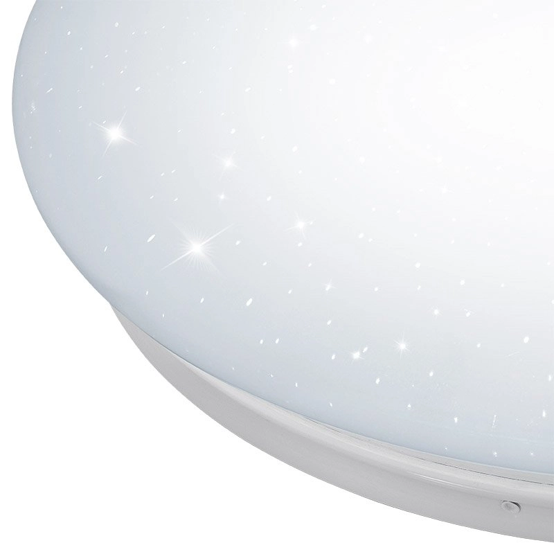Plafonniere Voltago 2 RGB Crystal rond 60cm wit Eglo 9002759959739