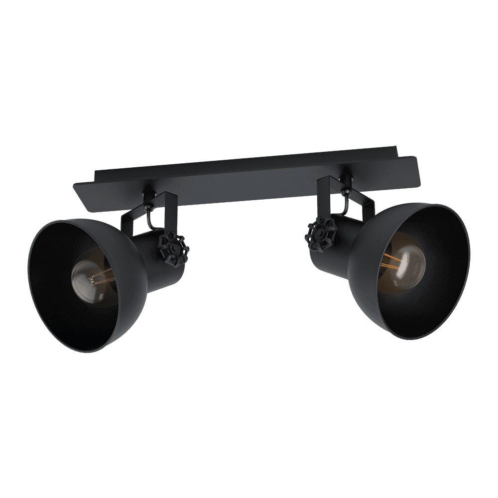 Landelijke plafondlamp Barnstaple 1 2-lichts