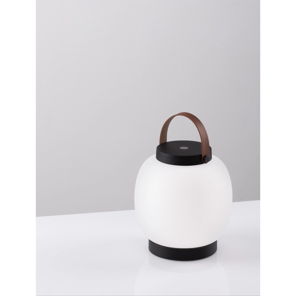 Rechargeable table lamp Jigra anthracite with white Lyora 5212017434876