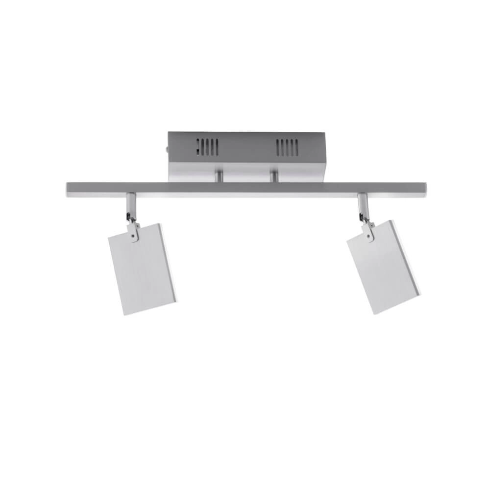 Plafondlamp Pure Mira 2-lichts aluminium Paul Neuhaus 4012248358863