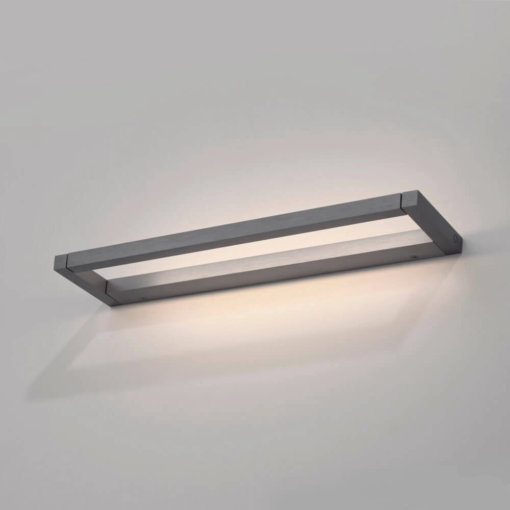 Strakke wandlamp Pure Puro grijs 50cm Paul Neuhaus 4012248384206
