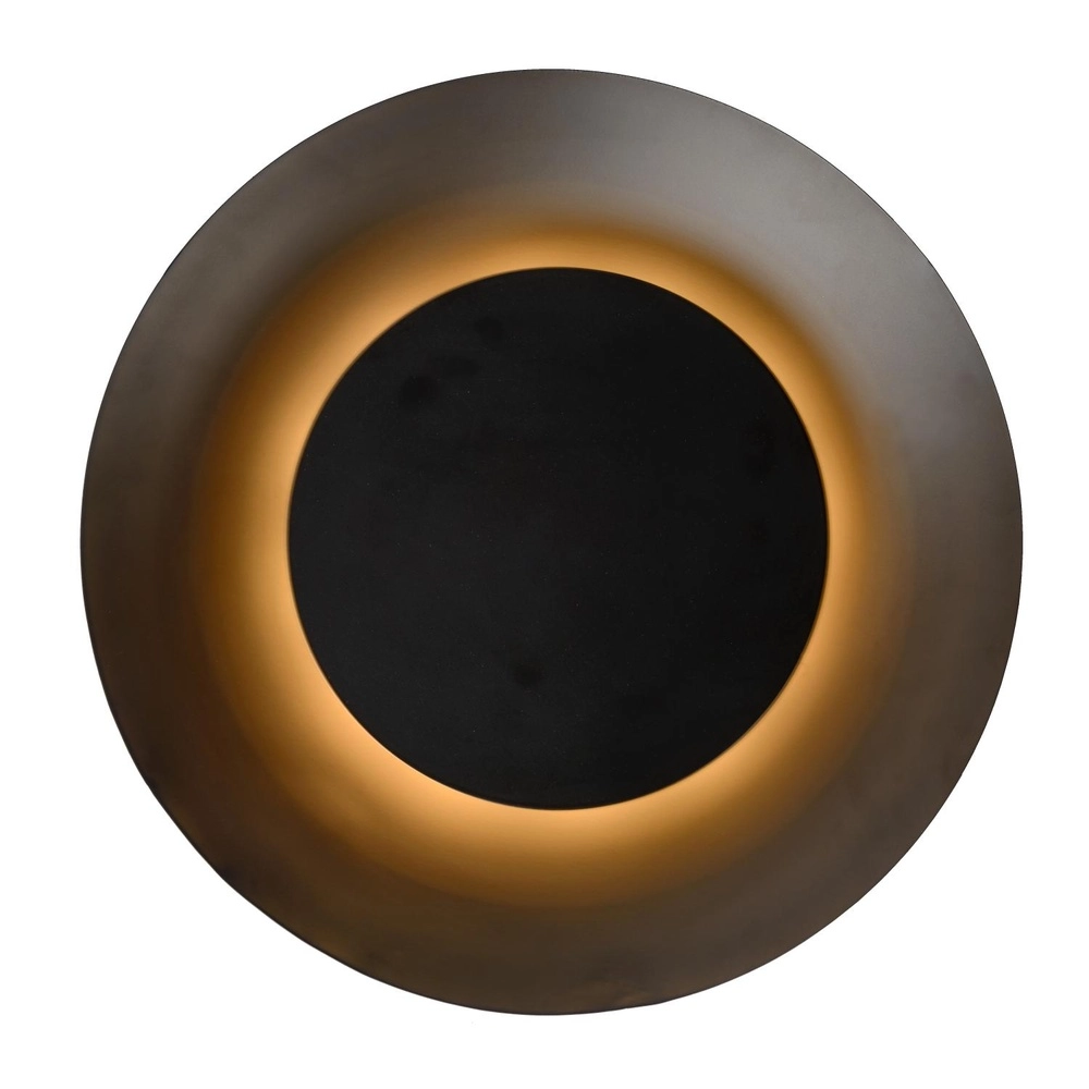 Plafondlamp Foskal Ø 34,5cm zwart Lucide 5411212791504