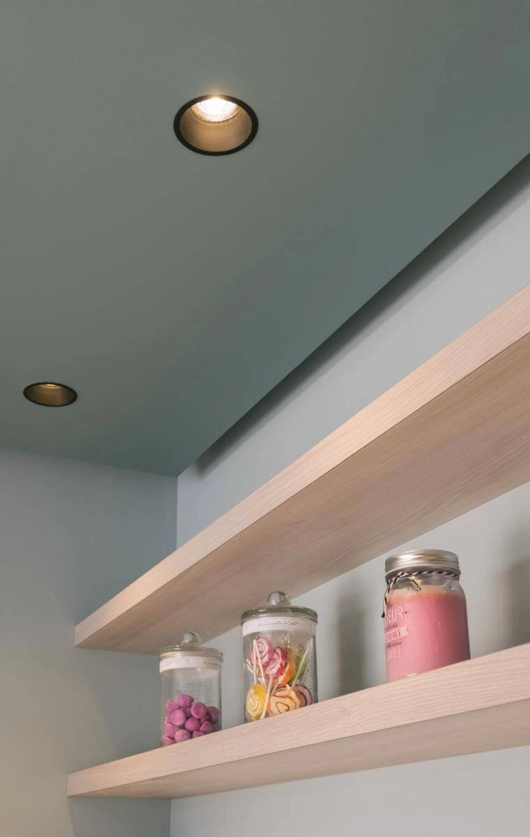 Inbouwspot Horn zwart 10,5cm SLV 4024163150101