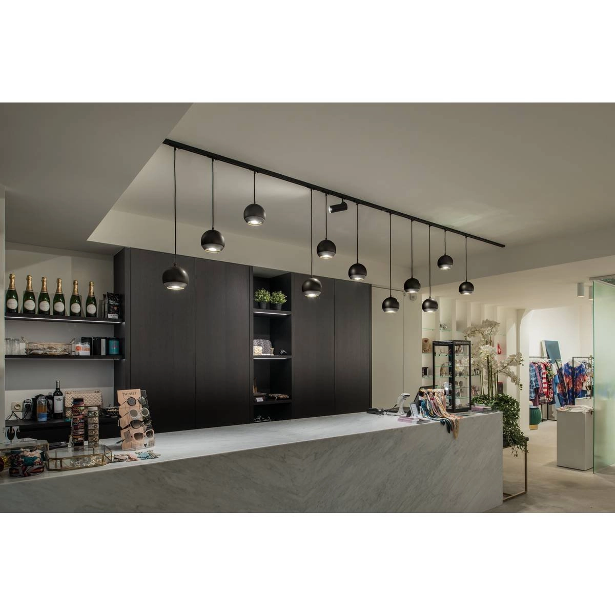 Railspot Helia 50 1-fase zwart SLV 4024163169356