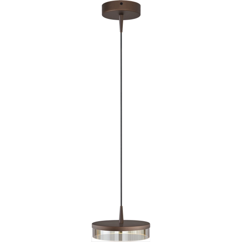 Design hanglamp Imperia cacao bruin Ø 16cm
