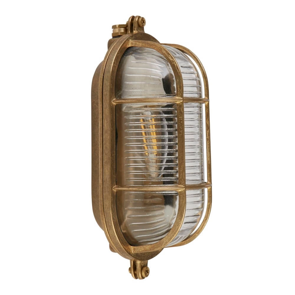 Goude wandlamp Bulkhead klassiek Searchlight 5053423244204