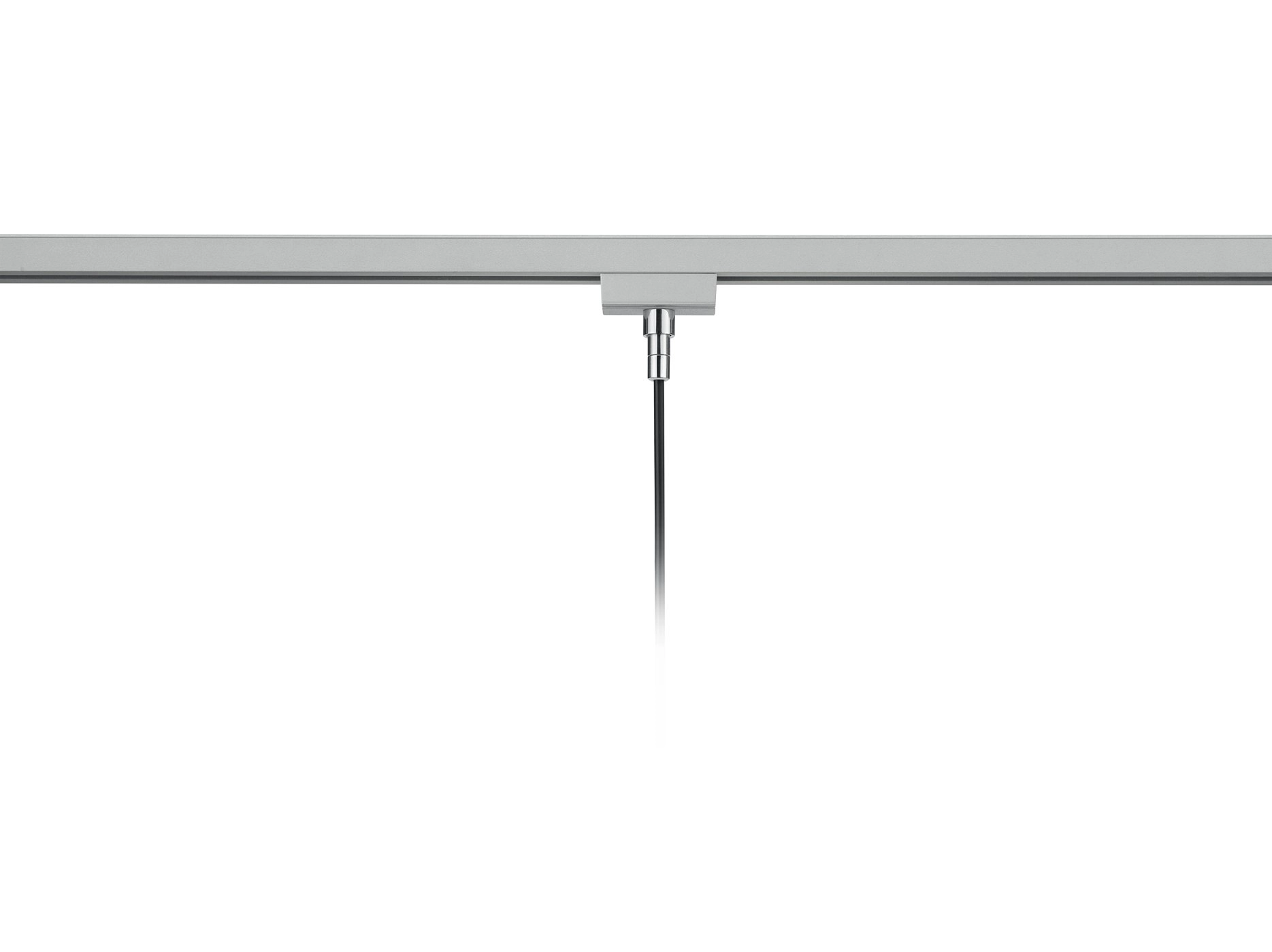 2-fase rail hanglamp Duoline grijs Trio 4017807471564