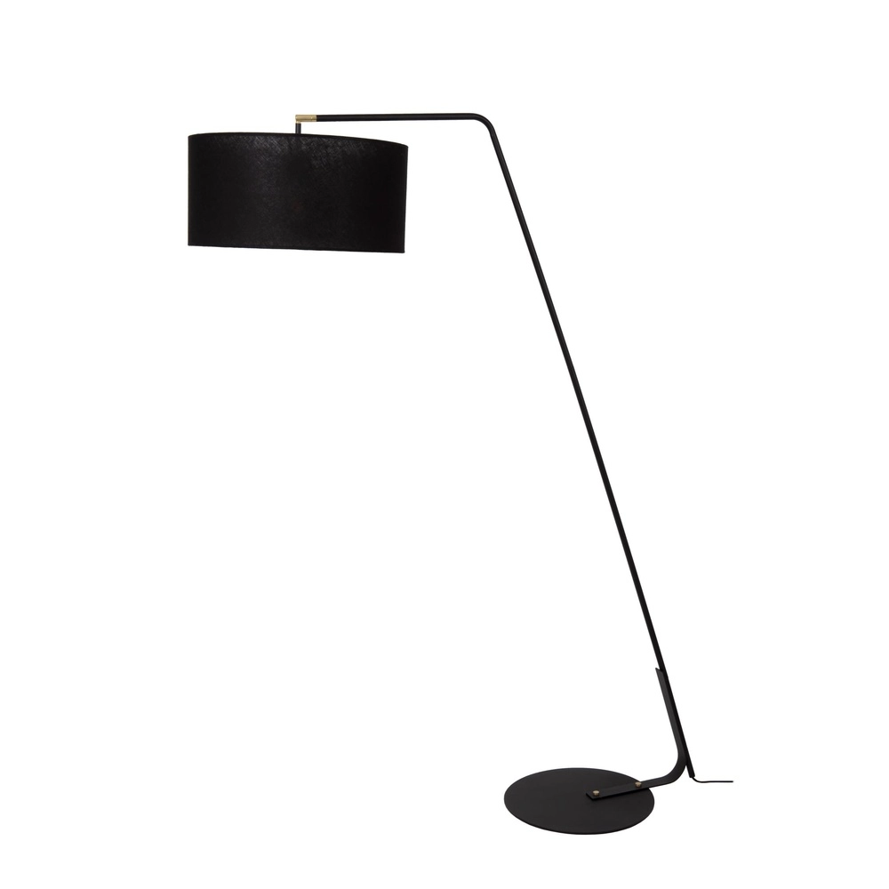 Vloerlamp Kelso zwart